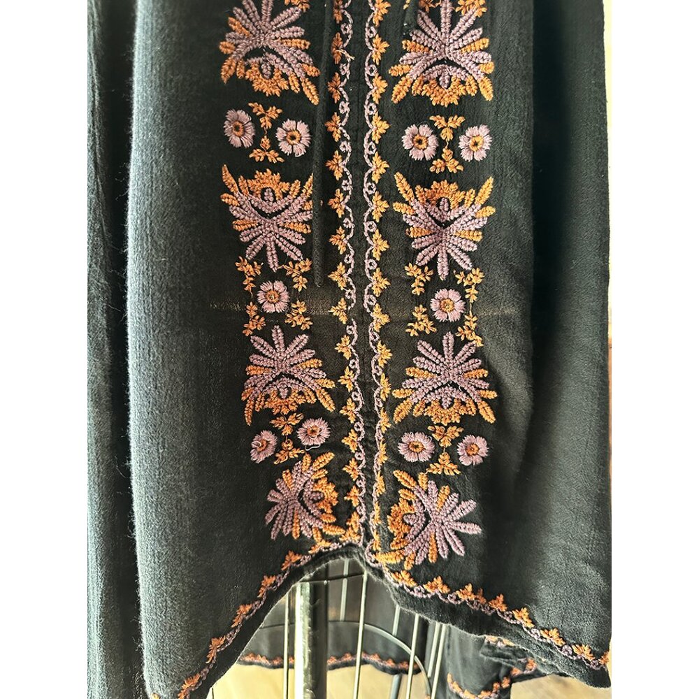 FREE PEOPLE Boho Embroidered dress Size M - Picture 7 of 8
